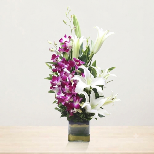 Lily Orchid Bouquet